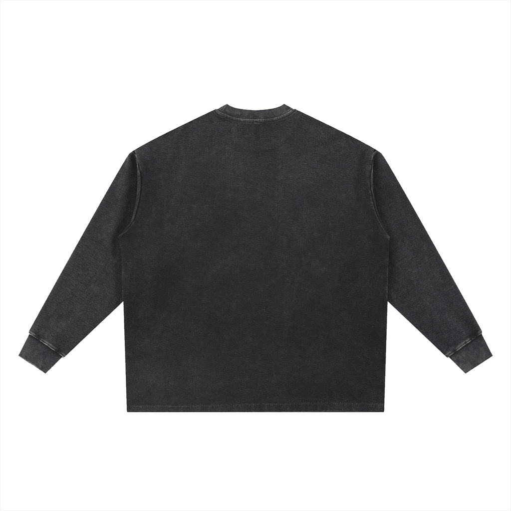 Mineral Wash Waffle Oversized T-Shirt