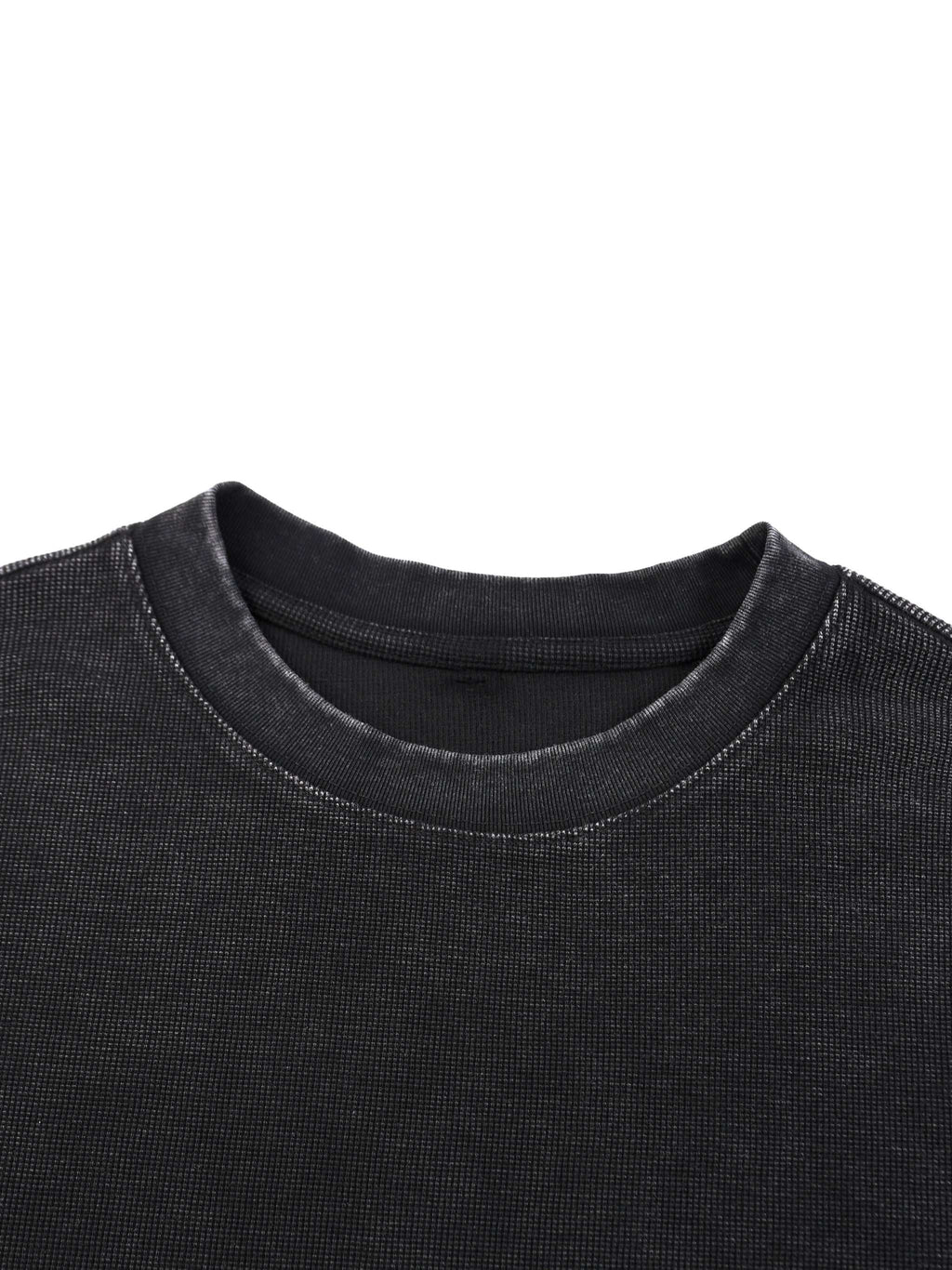 Mineral Wash Waffle Oversized T-Shirt